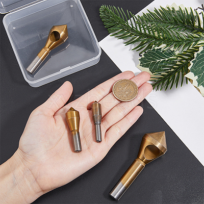 Steel Countersink Drill Bits TOOL-WH0125-90-1