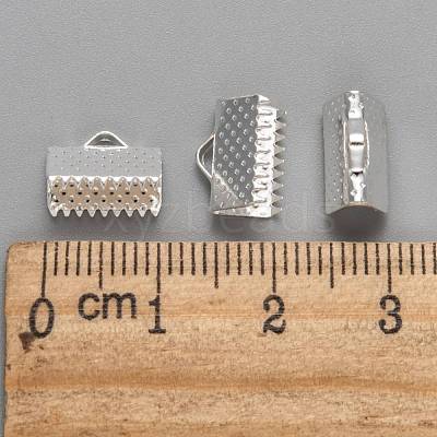 Iron Ribbon Crimp Ends X-E143Y-S-1