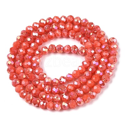 Electroplate Glass Beads Strands LS-EGLA-A044-P3mm-B21-1