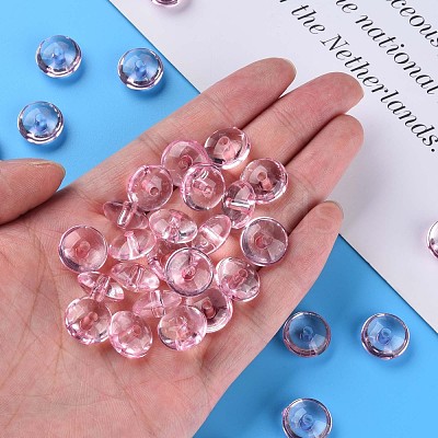 Transparent Acrylic Beads MACR-S373-110-B04-1