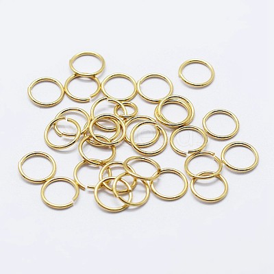 925 Sterling Silver Open Jump Rings STER-F036-02G-1x4mm-1