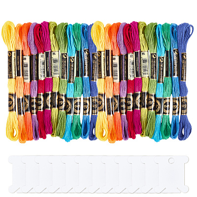 6-Ply Polyester Embroidery Floss OCOR-CY0002-03B-04-1
