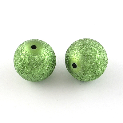 Crapy Exterior Acrylic Beads X-ACRP-R005-20mm-M-1