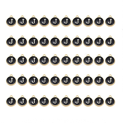 Golden Plated Alloy Charms ENAM-SZ0001-25B-J-1