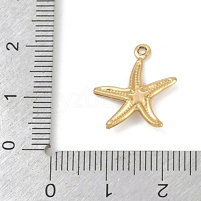 Ocean 304 Stainless Steel Pendants STAS-P390-01C-G-1