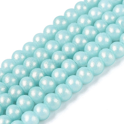 Baking Paint Glass Pearl Beads Strands DGLA-ZX001-05A-11-1