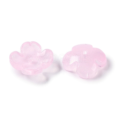 Baking Paint Glass Bead Caps GLAA-S202-04C-1