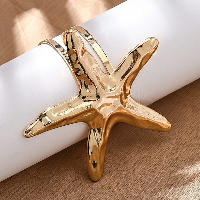 Alloy & Iron Cuff Bangles for Women BJEW-F501-04B-KCG-1