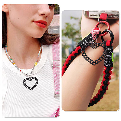 10Pcs Spray Painted Alloy Pendants FIND-TA0010-47C-1