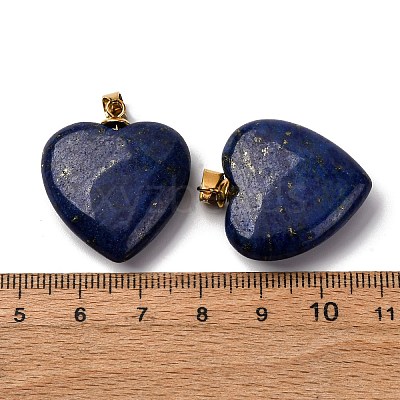 Dyed Natural Lapis Lazuli Pendants G-G287-01G-08-1