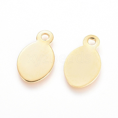 304 Stainless Steel Stamping Blank Tag Pendants X-STAS-P134-12G-1