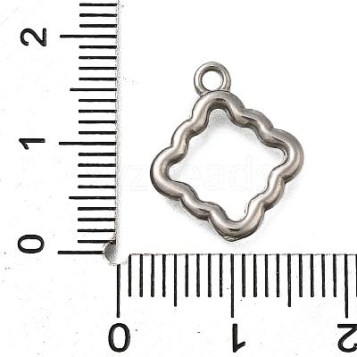 304 Stainless Steel Pendants STAS-C119-19P-1
