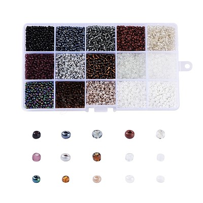 Glass Seed Beads SEED-JQ0001-01B-3mm-1