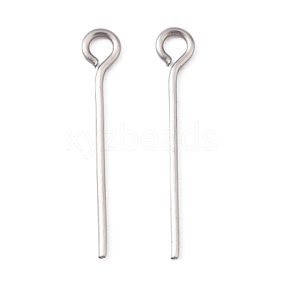 Tarnish Resistant 304 Stainless Steel Eye Pin STAS-R045-20mm-1