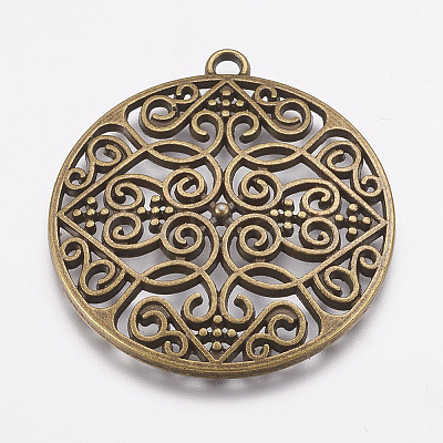 Alloy Pendants LS-PALLOY-ZN33091-AB-FF-1