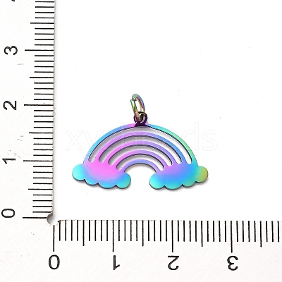 304 Stainless Steel Pendants STAS-Z123-03RC-1