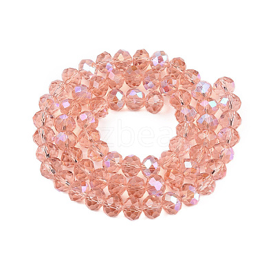 Electroplate Glass Beads Strands LS-EGLA-A044-T8mm-L21-1