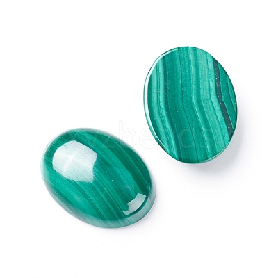 Natural Malachite Cabochons G-E557-03J-1