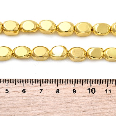Electroplate Glass Beads Strands EGLA-F166-02B-G-1