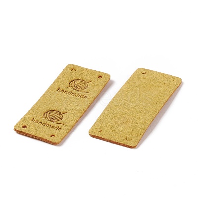 PU Leather Labels DIY-C057-01B-1