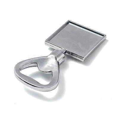 Zinc Alloy Bottle Opener Cabochon Component LS-PALLOY-D312-01P-04-1