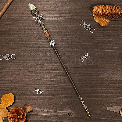 Natural Fluorite Magic Wands PW-WG36E2A-31-1