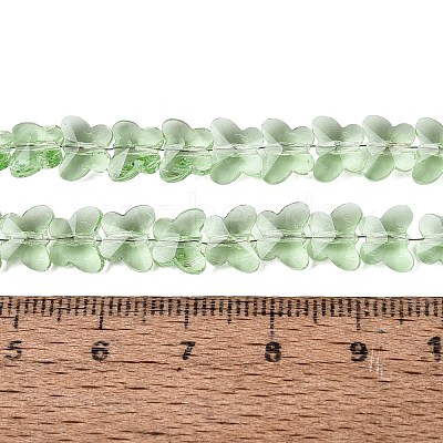 Transparent Glass Beads Strands GLAA-Q118-01A-B07-1