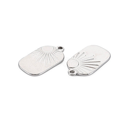 Non-Tarnish 201 Stainless Steel Pendants STAS-S119-147P-1