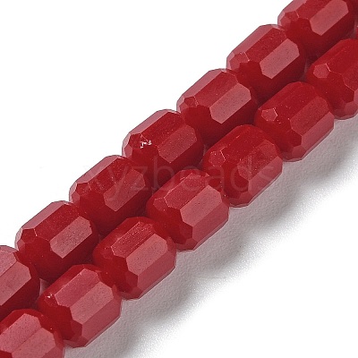 Opaque Glass Beads Strands GLAA-G112-03M-1