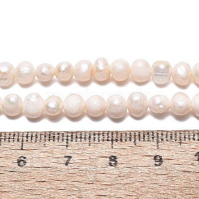 Natural Cultured Freshwater Pearl Beads Strands LS-PEAR-N013-04E-01-1