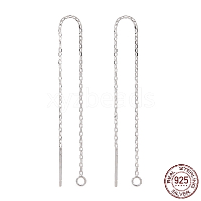 925 Sterling Silver Ear Stud Findings STER-I014-04S-1