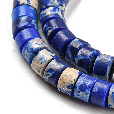 Synthetic Imperial Jasper Dyed Beads Strands G-D077-D01-02-1