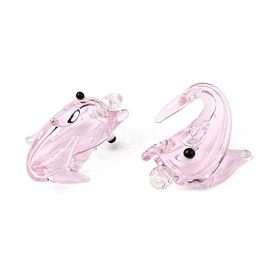 Handmade Lampwork Pendants LAMP-H068-01B-1