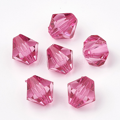 Transparent Acrylic Beads TACR-S146-4mm-04-1