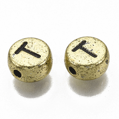 Plating Acrylic Beads X-PACR-CD0001-T-1