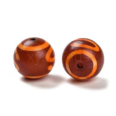 Tibetan Style dZi Beads TDZI-R002-03C-1