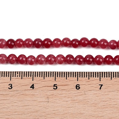 Natural Striped Stone Beads Strands G-D315-A01-05-4mm-1