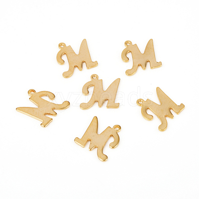 201 Stainless Steel Pendants STAS-L244-04M-G-1