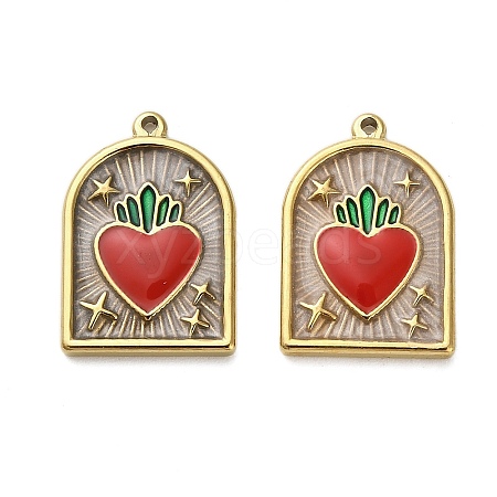304 Stainless Steel Pendants X-STAS-C152-30G-01-1