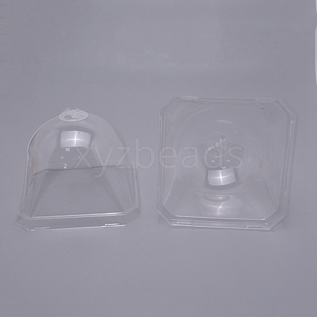 Plastic Plant Nursery Insulation Cover Bells Breathable Covers Frost Guard for Outdoor Succulent Flowers Warming AJEW-WH0120-34B-1