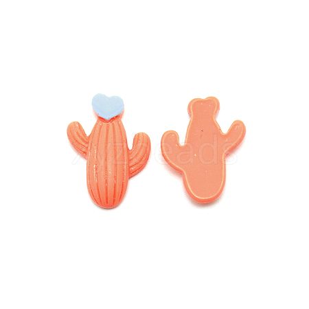 Opaque Resin Cabochons RESI-WH0026-07D-1