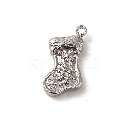 Non-Tarnish 304 Stainless Steel Charms STAS-L022-322P-1