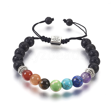 Chakra Jewelry BJEW-G607-05-1