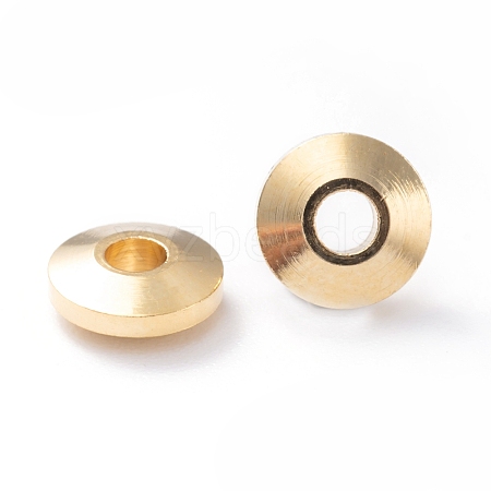 Brass Spacer Beads KK-H759-20A-G-1