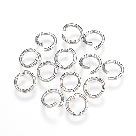 Tarnish Resistant 304 Stainless Steel Jump Rings A-STAS-F110-03P-1