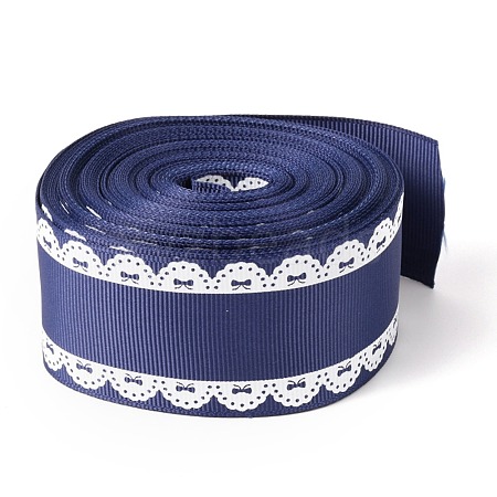 Polyester Printed Grosgrain Ribbon OCOR-I010-06C-1