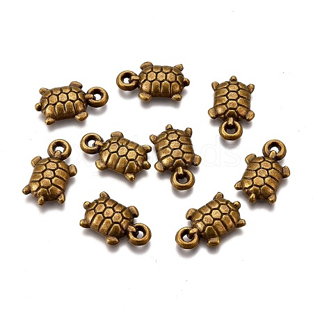 Tibetan Style Alloy Pendants PALLOY-F277-08AB-RS-1