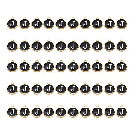 Golden Plated Alloy Charms ENAM-SZ0001-25B-J-1