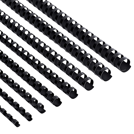 160Pcs 8 Styles Plastic Binding Combs FIND-PH0025-11-1