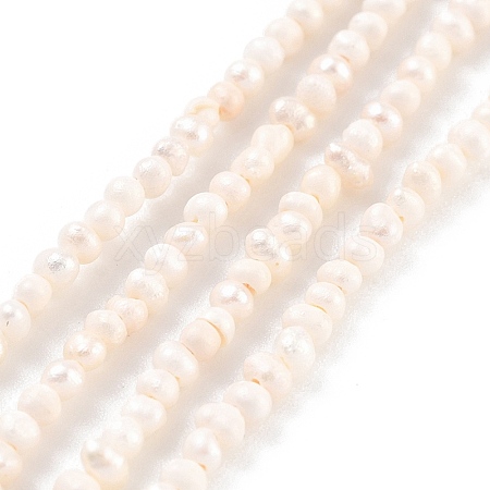 Natural Cultured Freshwater Pearl Beads Strands PEAR-C003-02A-1